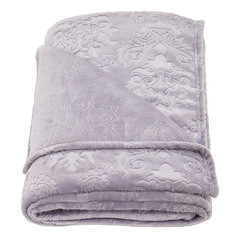 Изображение товара Плед 200х220 см Belezza Кристалл микрофибра фиолетовый