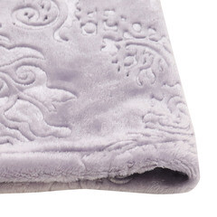 Плед 200х220 см Belezza Кристалл микрофибра фиолетовый - фото 3