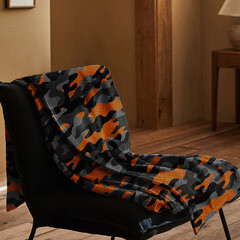 Плед 130х170 см Belezza Commander флис серый - фото 2