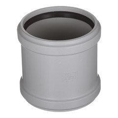 Муфта Pro Aqua Stilte Plus d110 мм пластиковая ремонтная шумопоглощающая для внутренней канализации - фото 1