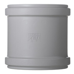 Муфта Pro Aqua Stilte Plus d110 мм пластиковая ремонтная шумопоглощающая для внутренней канализации - фото 3