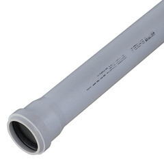 Труба канализационная Pro Aqua Stilte Plus d58x500 мм пластиковая шумопоглощающая для внутренней канализации