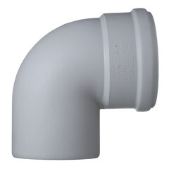 Отвод Ostendorf SKB d110 мм 87° пластиковый бесшумный для внутренней канализации (335140) - фото 3