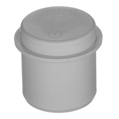 Заглушка Ostendorf SKM d58 мм пластиковая бесшумная для внутренней канализации (332620) - фото 1