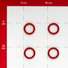 Кольцо уплотнительное для сгонов к счетчикам воды и тепла 3/4 (4 шт.) - фото 3