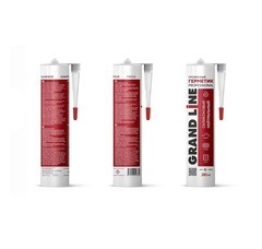 Герметик Grand Line Professional силиконовый нейтральный прозрачный 280мл