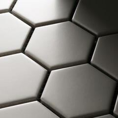 Мозаика Starmosaic Hexagon small белая керамическая 282х272х6 мм матовая - фото 4