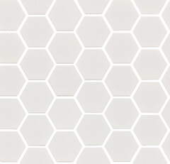 Мозаика Starmosaic Hexagon small белая керамическая 282х272х6 мм матовая - фото 3