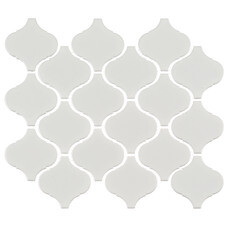 Мозаика Starmosaic Latern белая керамическая 280х246х6 мм матовая