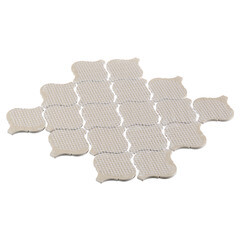 Мозаика Starmosaic Latern белая керамическая 280х246х6 мм матовая - фото 6