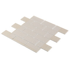 Мозаика Starmosaic Brick White Glossy белая керамическая 295х291х6 мм глянцевая - фото 6