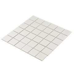 Мозаика Starmosaic White Matt белая керамическая 306х306х6 мм матовая - фото 6