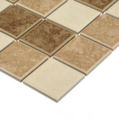 Мозаика Starmosaic Beige Matt бежевая керамическая 306х306х6 мм матовая - фото 5