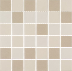 Мозаика Starmosaic LB Mix Antid бежевая керамическая 306х306х6 мм - фото 1