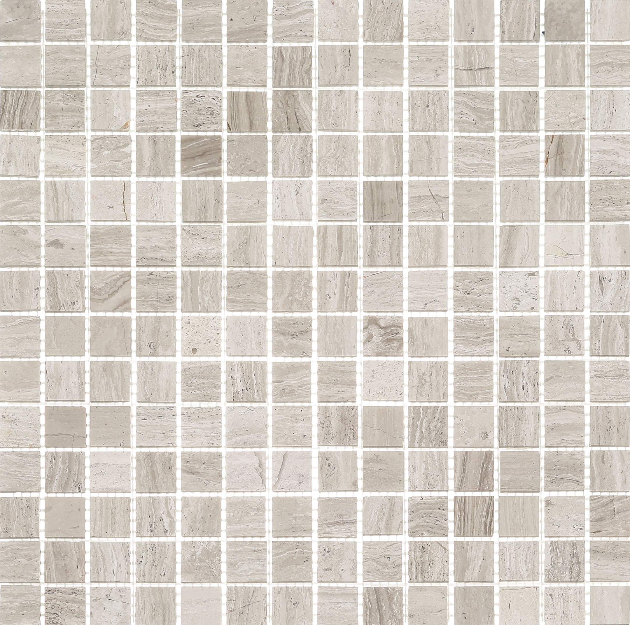 Изображение товара Мозаика Starmosaic Grey Polished серый мрамор из натурального камня 305х305х4 мм полированная