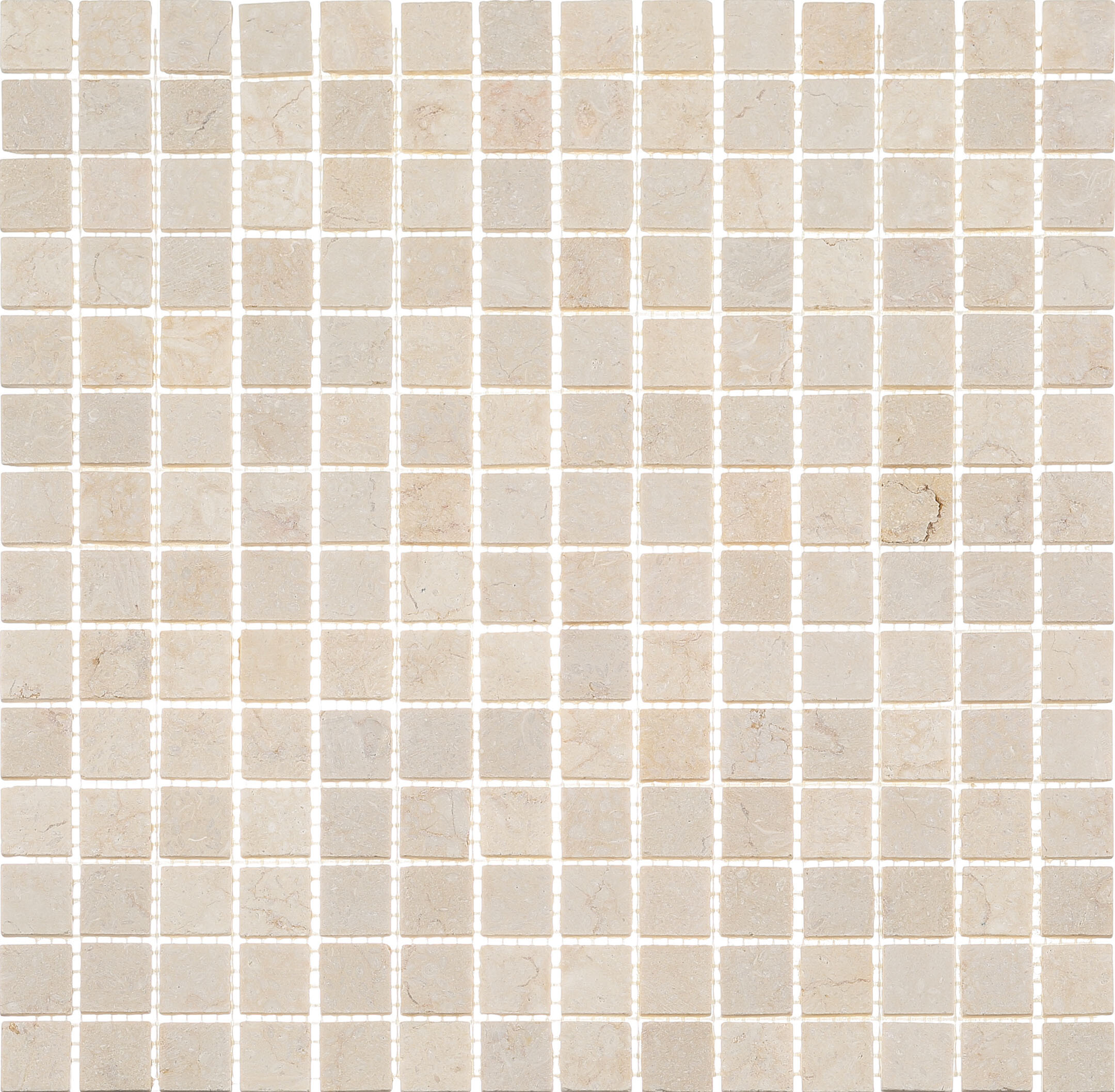 Изображение товара Мозаика Starmosaic Crema Marfil Matt бежевый мрамор из натурального камня 305х305х4 мм матовая