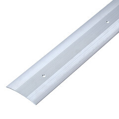 Порог алюминиевый одноуровневый стык 60х900 мм без покрытия - фото 1