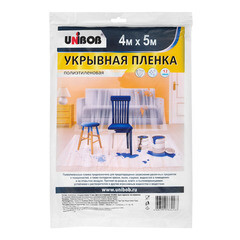 Пленка защитная Unibob 12 мкм 4х5 м (20 кв.м) - фото 3