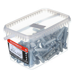 Болт оцинкованный M10x45 мм DIN 933 10,9 (100 шт.) - фото 2