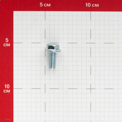 Болт оцинкованный M8x20 мм DIN 6921 10,9 с фланцем (60 шт.) - фото 3