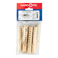 Дюбель распорный Hard-Fix 14x100 мм нейлон (8 шт.) - фото 4