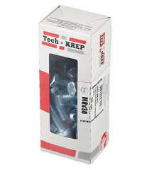 Болт оцинкованный M8x30 мм DIN 933 (30 шт.) - фото 3