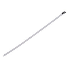 Изображение товара Стяжка кабельная IEK 300х7,9 мм нержавеющая сталь (100 шт.) (UHS10-D079-300-100)