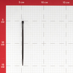 Стяжка кабельная Fortisflex НСС EasyFix 100х2,5 мм полиамидная черная (100 шт.) (84811) - фото 3