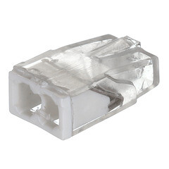 Клемма на 2 провода Electrovolt 2273-202 0,5-2,5 кв.мм самозажимная без пасты (20 шт.) (ЦБ-00015532/605009) - фото 1