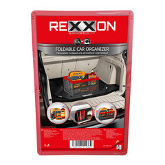 Ящик-органайзер для сбора урожая Rexxon 12 л пластиковый складной черный