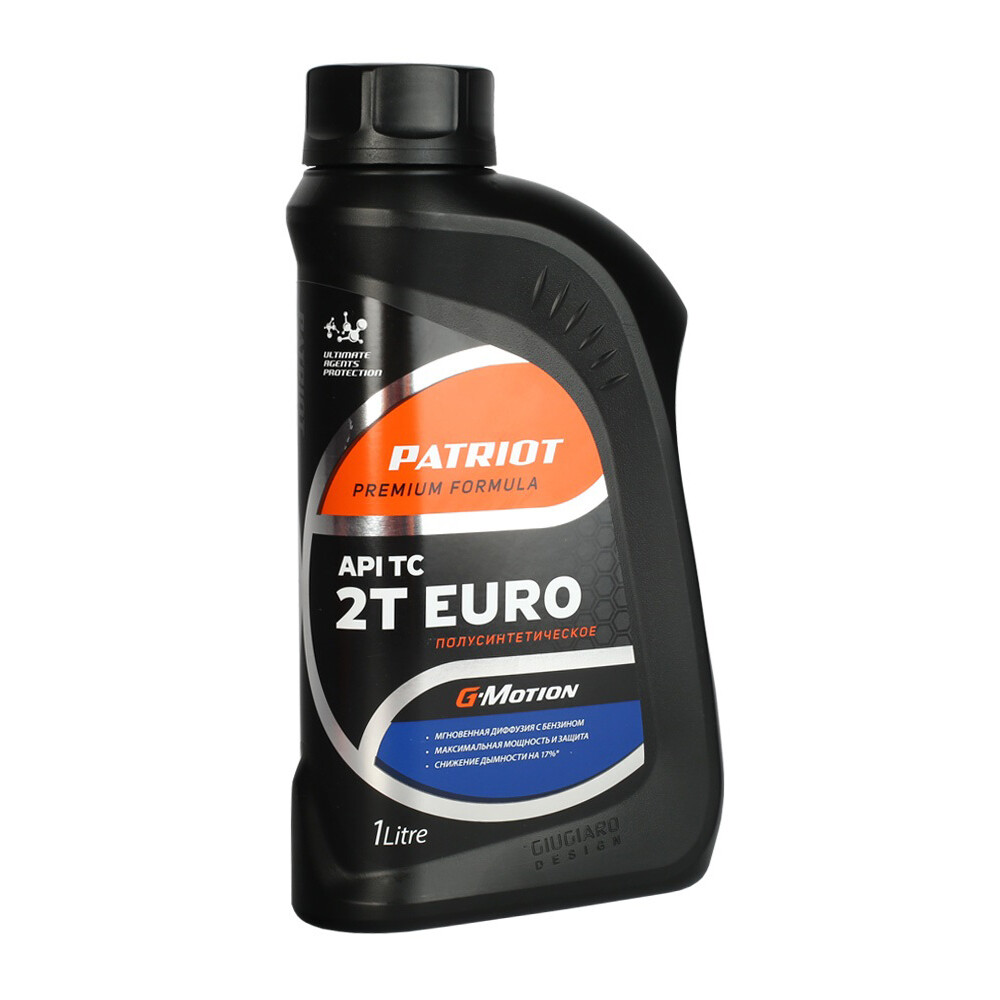 Изображение товара Масло для 2-тактных двигателей Patriot G-Motion 2Т Euro полусинтетическое 1 л