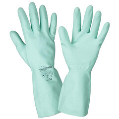 Перчатки латексные кислотоустойчивые 9 (XL) (CG-945) - фото 9