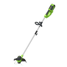 Триммер аккумуляторный Greenworks 40V G40LTK2 40 В Li-Ion 2 Ач 1 АКБ и ЗУ (2101507UA)