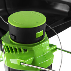 Триммер аккумуляторный Greenworks 40V G40LTK2 40 В Li-Ion 2 Ач 1 АКБ и ЗУ (2101507UA) - фото 13