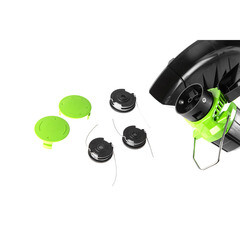 Триммер аккумуляторный Greenworks 40V G40LTK2 40 В Li-Ion 2 Ач 1 АКБ и ЗУ (2101507UA) - фото 12