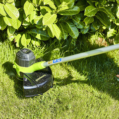 Триммер аккумуляторный Greenworks 40V G40LTK2 40 В Li-Ion 2 Ач 1 АКБ и ЗУ (2101507UA) - фото 3