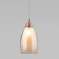 Светильник подвесной Eurosvet Cosmic Е14 15 Вт 3 кв.м золото/белый IP20 (a044660) - фото 3