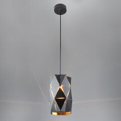 Светильник подвесной Eurosvet Reprise Е27 40 Вт 3 кв.м черный IP20 (00000084635) - фото 6