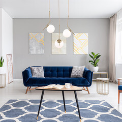 Светильник подвесной Eurosvet Frost Long E27 60 Вт 4 кв.м латунь IP20 (a043571) - фото 3