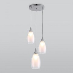 Светильник подвесной Eurosvet Cosmic Е14 45 Вт 8 кв.м хром IP20 (a049527) - фото 3