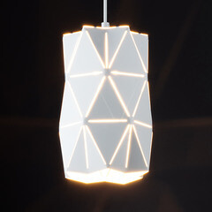 Светильник подвесной Eurosvet Reprise Е27 40 Вт 3 кв.м белый IP20 (00000084633) - фото 2