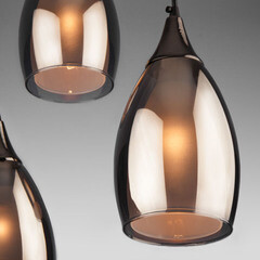 Светильник подвесной Eurosvet Cosmic Е14 45 Вт 8 кв.м белый IP20 (00000086204) - фото 5