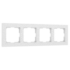 Изображение товара Рамка Werkel Hammer четырехместная белая (a052523)