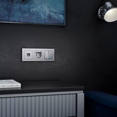 Рамка Werkel Hammer трехместная серебряная (a052520) - фото 2