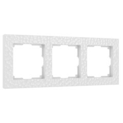 Изображение товара Рамка Werkel Hammer трехместная белая (a052519)