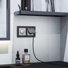 Рамка Werkel Hammer двухместная черная (a052517) - фото 5