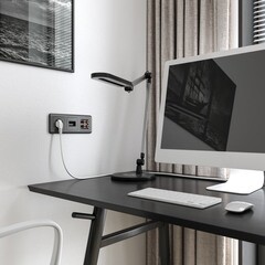 Рамка Werkel Stream трехместная графит (a051268) - фото 4