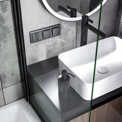 Рамка Werkel Stream трехместная графит (a051268) - фото 2