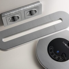 Рамка Werkel Stream двухместная серебряная (a051266) - фото 4