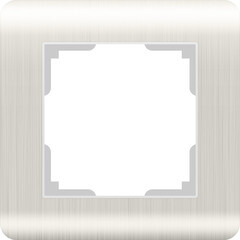 Рамка Werkel Stream одноместная перламутровая (a051264) - фото 3